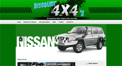Desktop Screenshot of discount4x4.com.au
